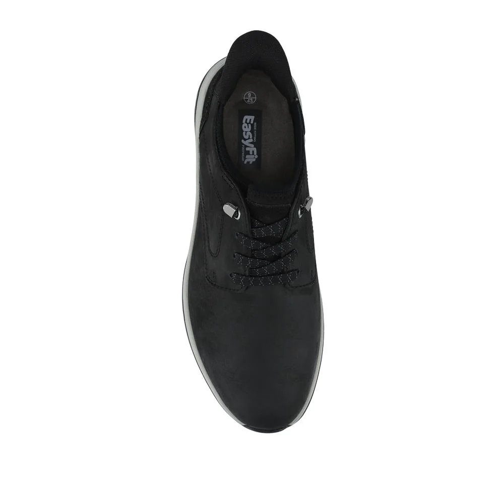 Easy Step In Extra Wide Laceless Casual Shoes - PETE / 328 146 - Black - Image 4