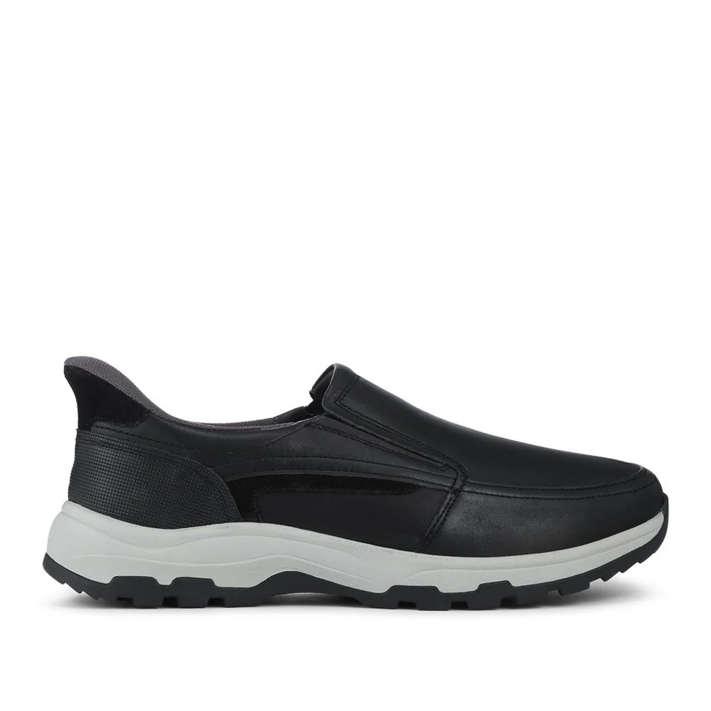Easty Step In Extra Wide Laceless Shoes - RAY / 328 145 - Black - Image 2