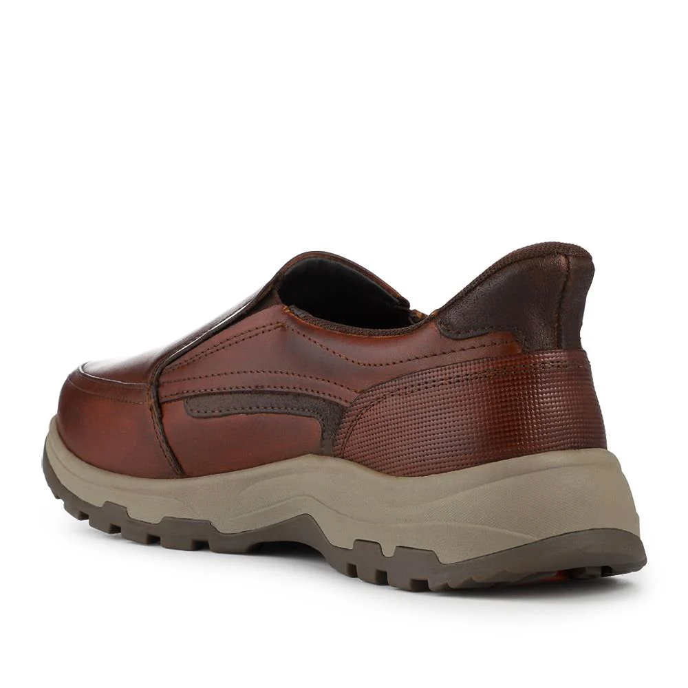 Easty Step In Extra Wide Laceless Shoes - RAY / 328 145 - Cognac - Image 3