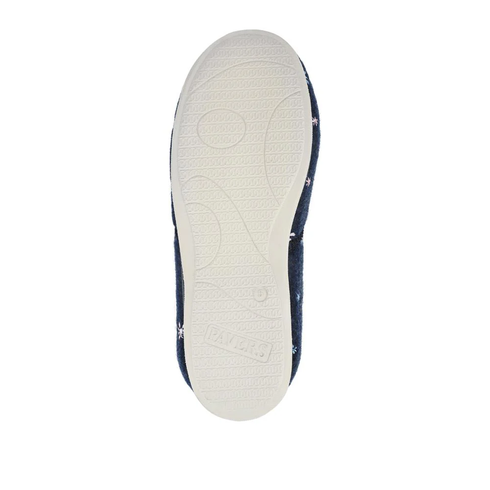 Easy Step In Memory Foam Slippers - QING42015 / 327 960 - Navy - Image 6