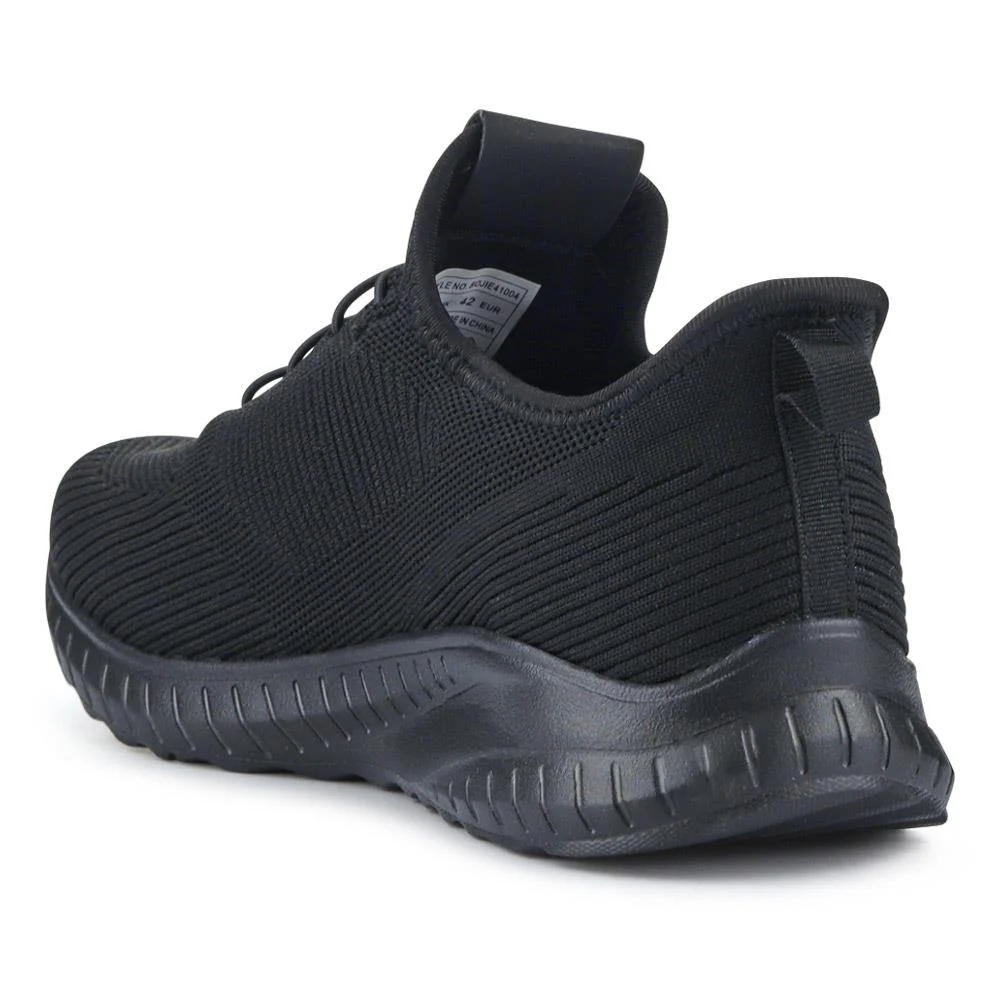 Easy Step In Wide Fit Trainers - BOJIE41004 / 326 872 - Black - Image 4