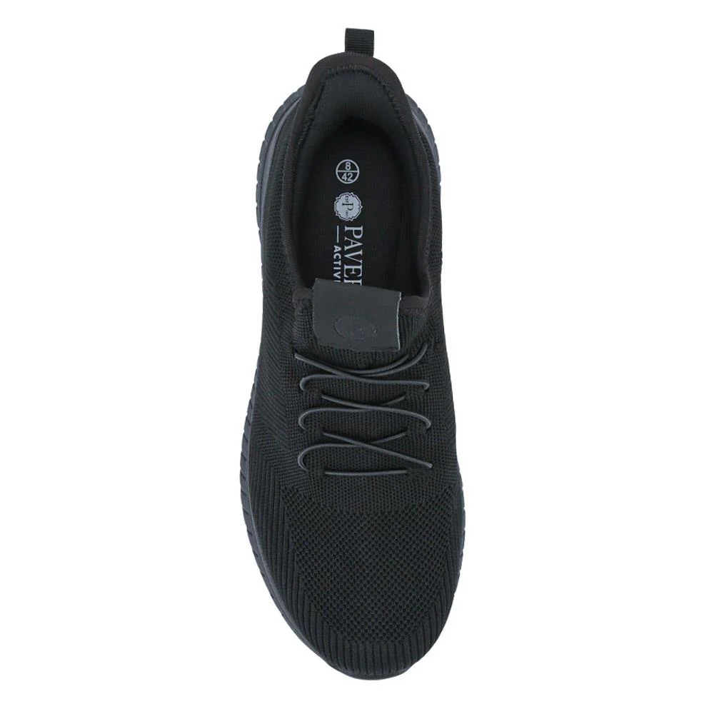 Easy Step In Wide Fit Trainers - BOJIE41004 / 326 872 - Black - Image 5
