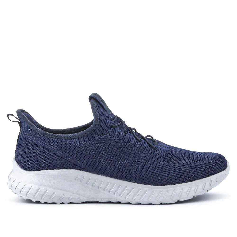 Easy Step In Wide Fit Trainers - BOJIE41004 / 326 872 - Navy - Image 3