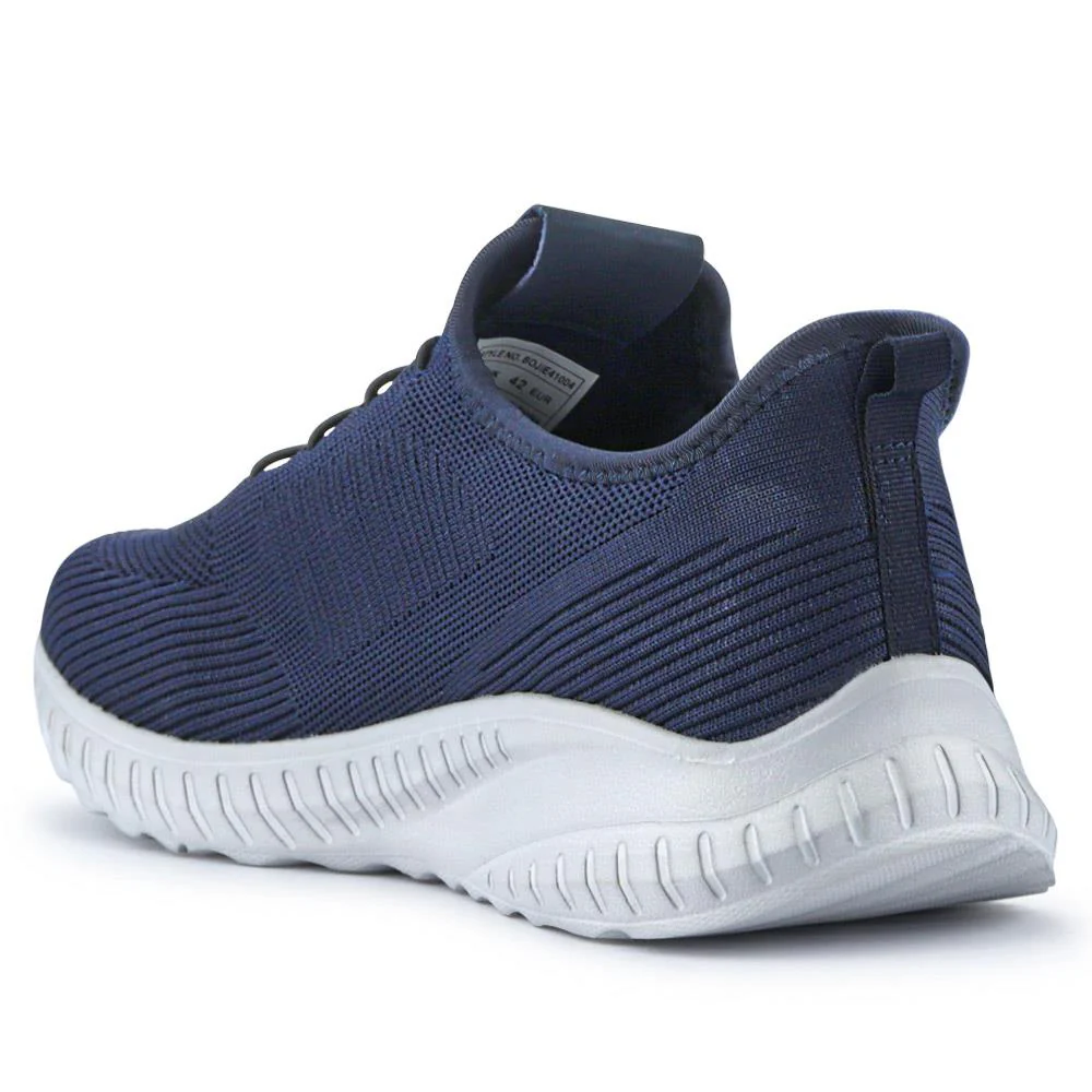 Easy Step In Wide Fit Trainers - BOJIE41004 / 326 872 - Navy - Image 4