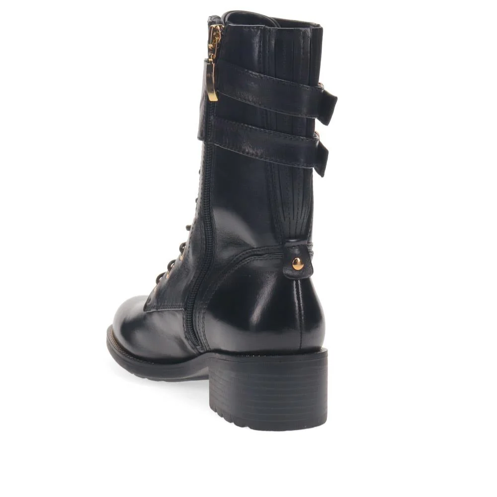 Kaffir Leather Ankle Boots - KAFFIR / 326 131 - Black - Image 3