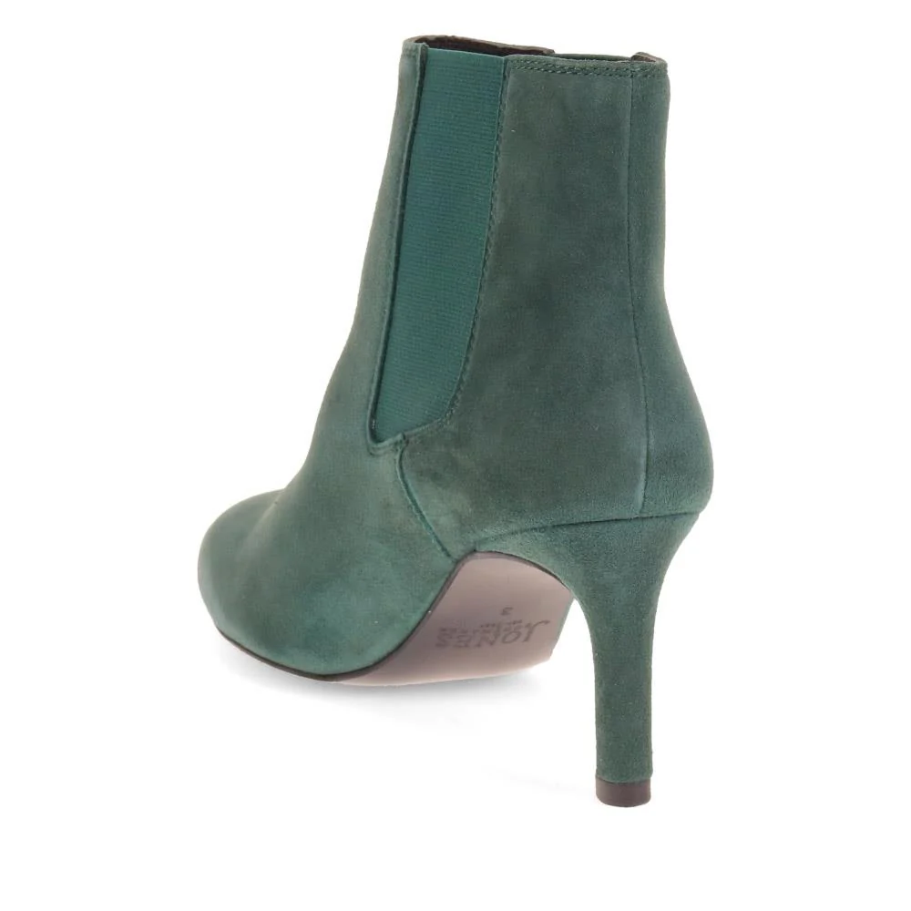 Katelyn Leather Ankle Boots - KATELYN / 325 949 - Green - Image 3
