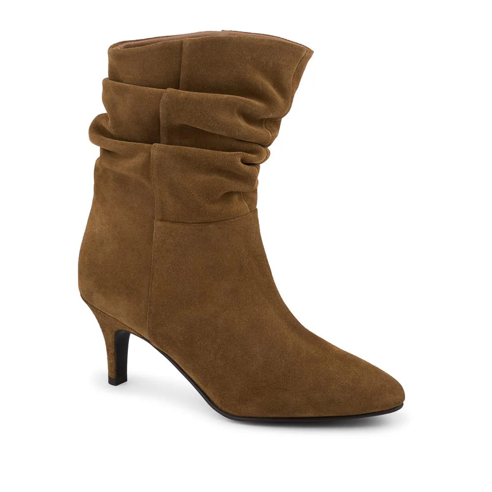 Kathryn Slouch Leather Ankle Boots - KATHRYN / 328 085 - Image 2