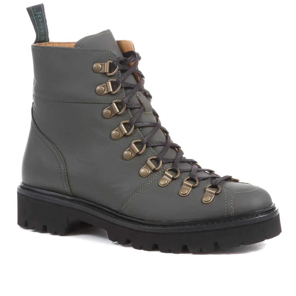 Katia Leather Hiker Boots - KATIA / 322 782 - Green