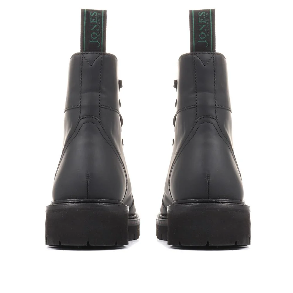 Katia Leather Hiker Boots - KATIA / 322 782 - Black - Image 3