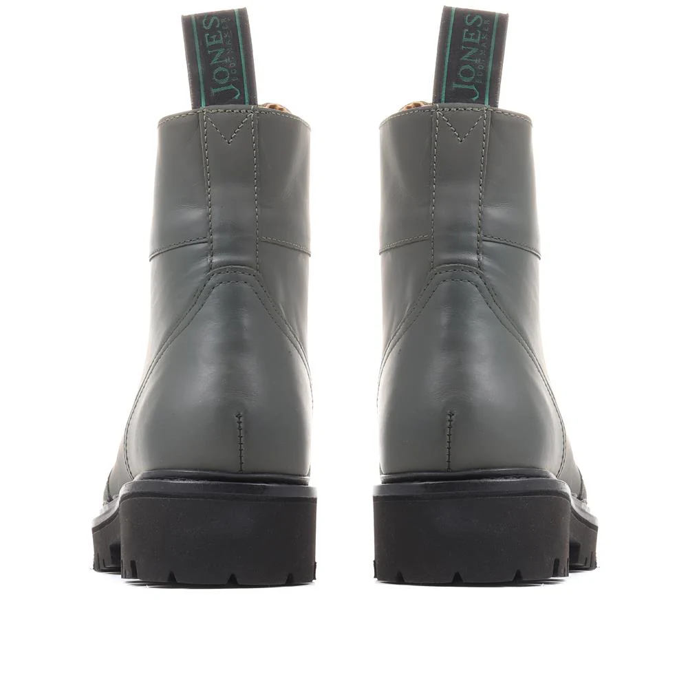 Katia Leather Hiker Boots - KATIA / 322 782 - Green - Image 3