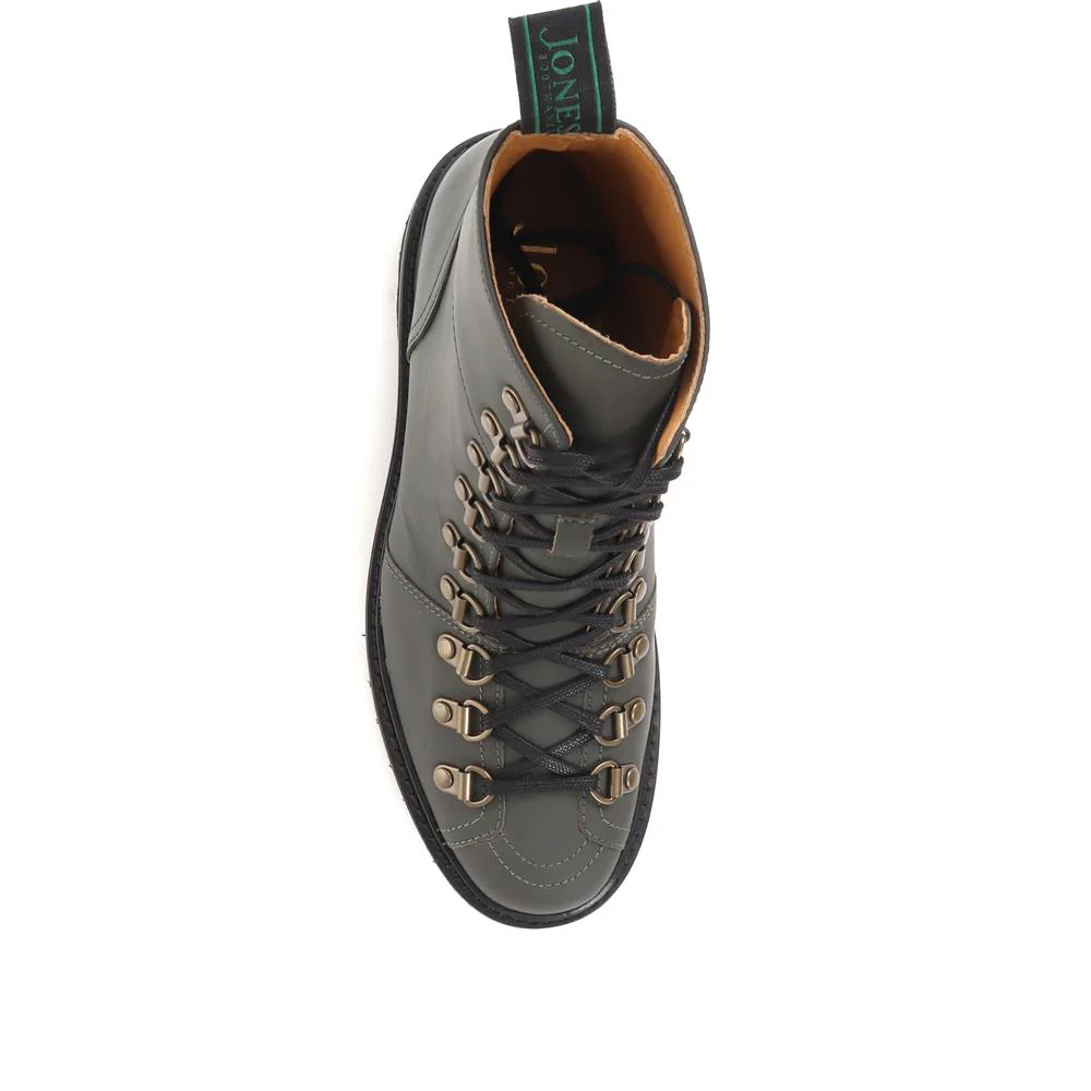 Katia Leather Hiker Boots - KATIA / 322 782 - Green - Image 4
