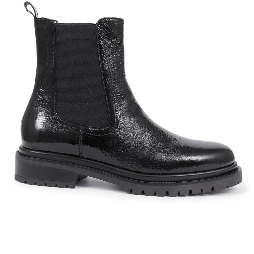 Kefalonia Leather Chelsea Boots  - KEFALONIA / 326 141 - Black Patent - Image 2