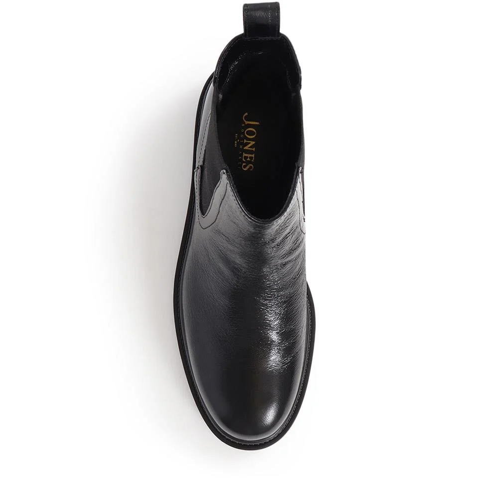 Kefalonia Leather Chelsea Boots  - KEFALONIA / 326 141 - Black Patent - Image 5