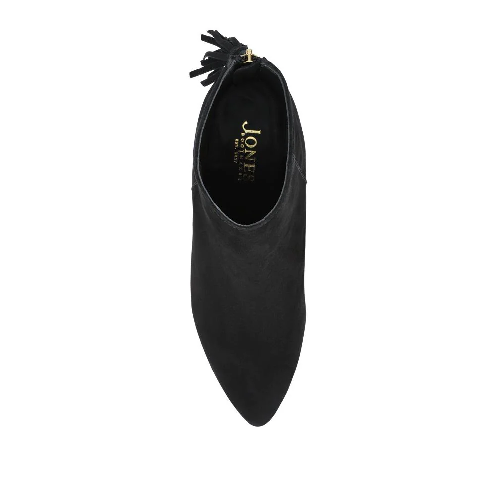 Keily Leather Pointed-Toe Boots - KEILY / 328 289 - Black Suede - Image 4