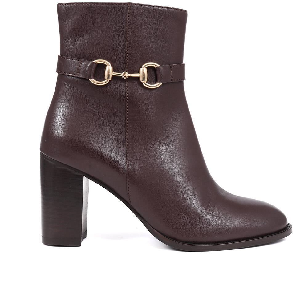 Kelda Heeled Ankle Boots - KELDA / 325 950 - Brown - Image 2