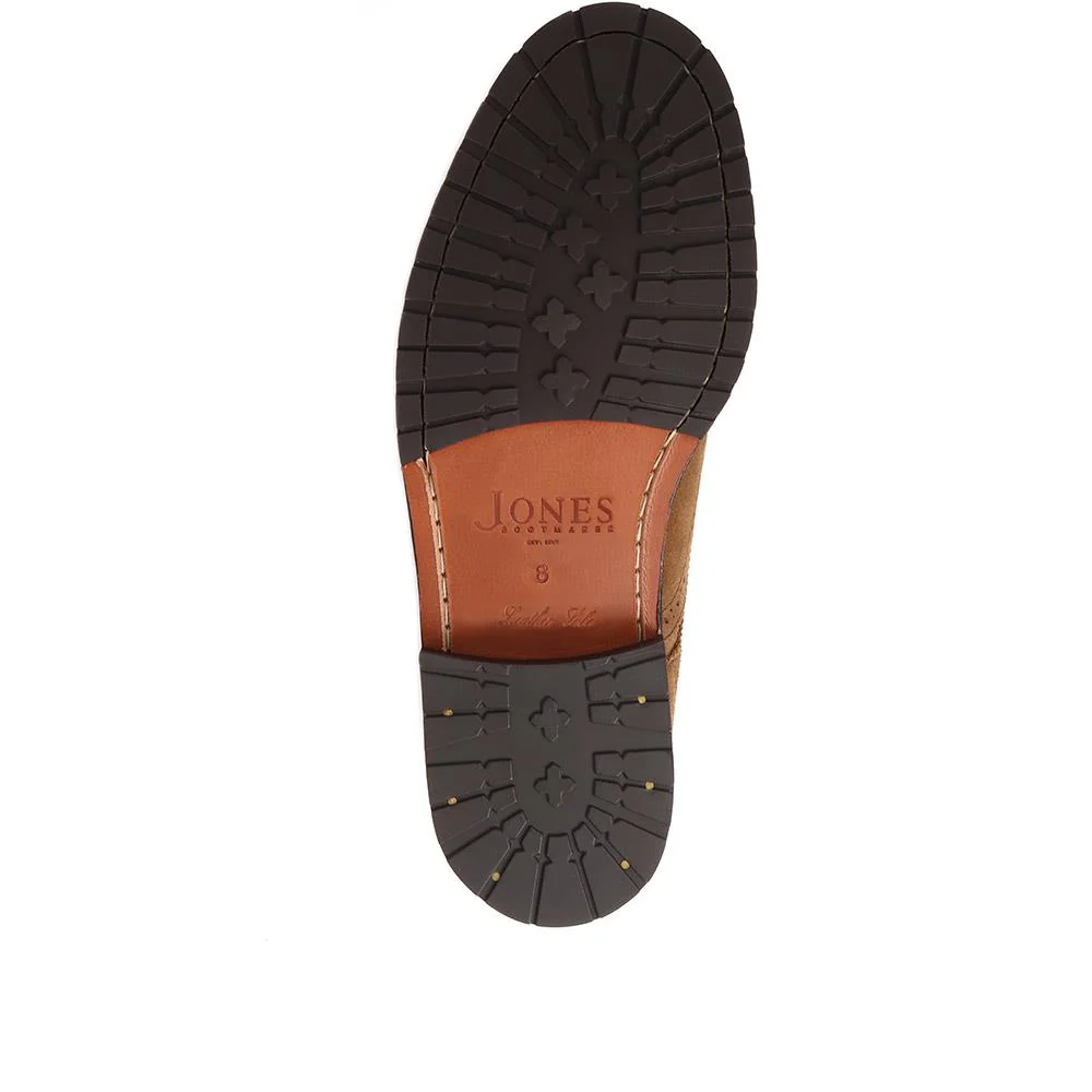 Kingsbay Men's Leather Brogues - KINGSBAY / 320 142 - Tobacco - Image 4