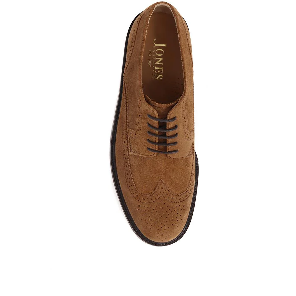 Kingsbay Men's Leather Brogues - KINGSBAY / 320 142 - Tobacco - Image 5