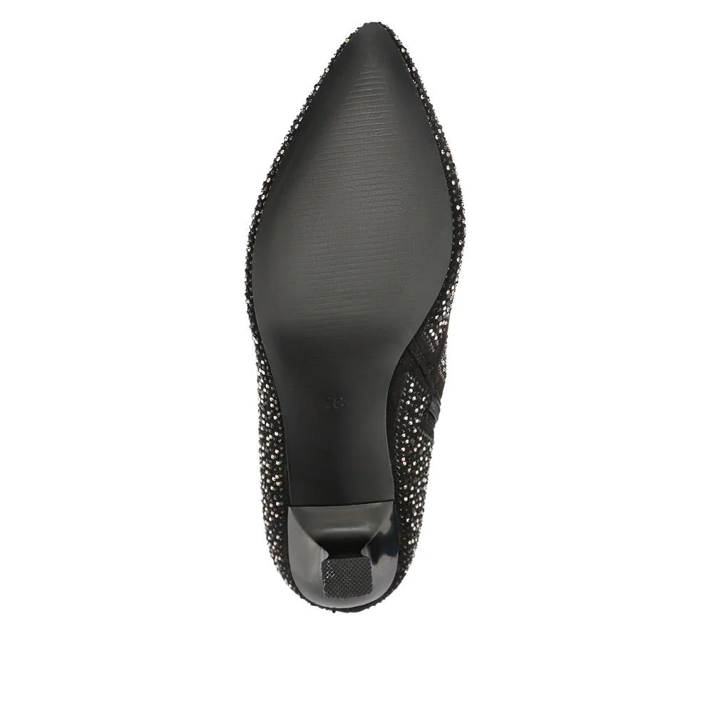 Kitten-Heeled Ankle Boots - BELWBINS40205 / 326 070 - Black - Image 5