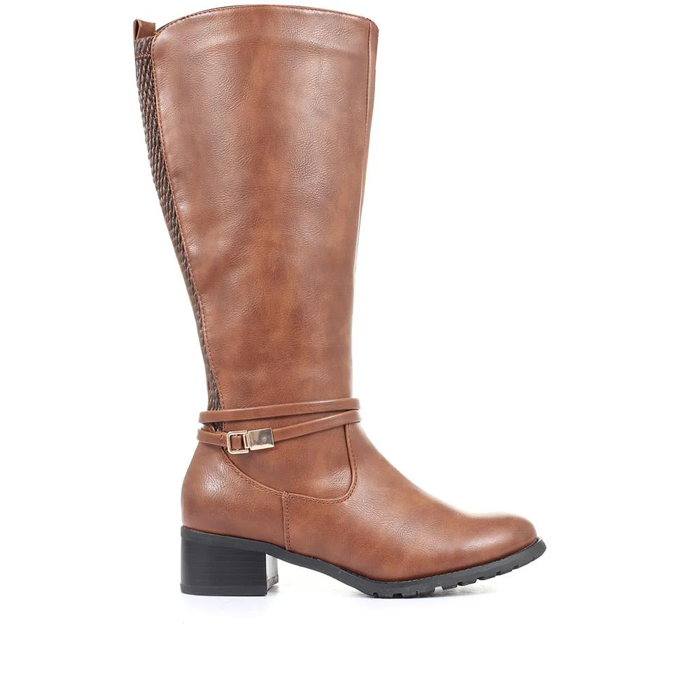 Knee High Boot - WBINS30040 / 316 543 - Tan - Image 2