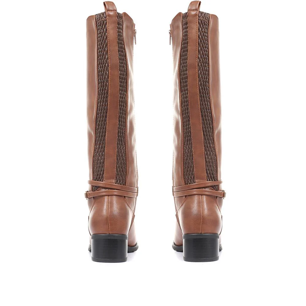 Knee High Boot - WBINS30040 / 316 543 - Tan - Image 3