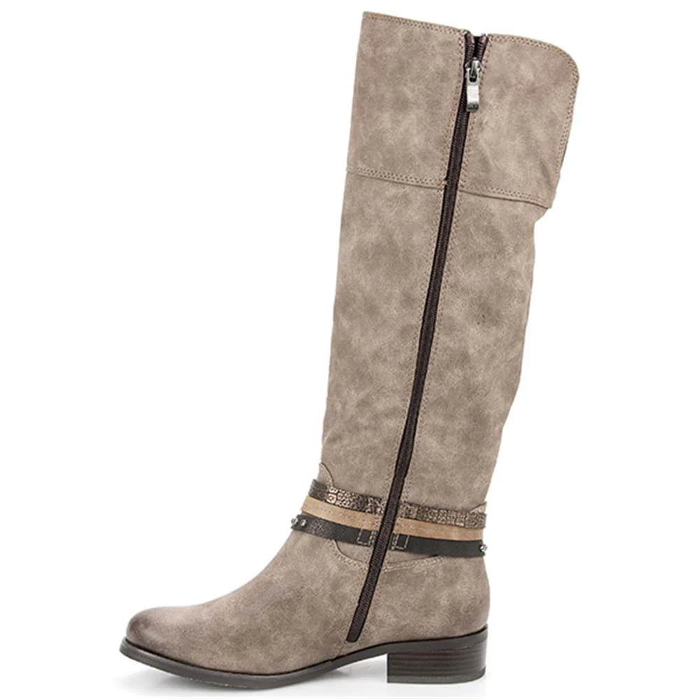 Knee High Boot - WEN24516 / 308 399 - Brown - Image 2