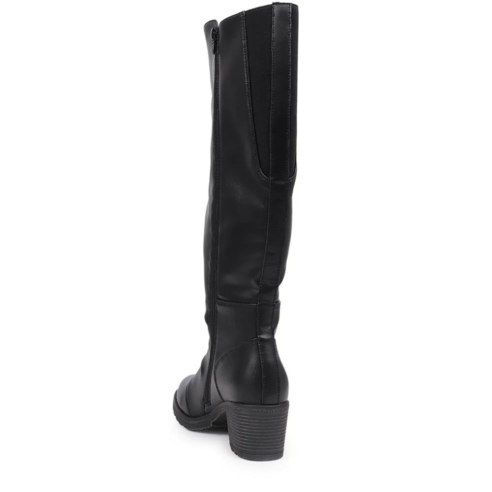 Knee-High Boots  - WBINS40107 / 325 984 - Black - Image 4