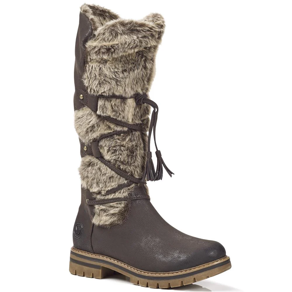 Knee High Boots - WEN28529 / 313 632 - Dark Brown