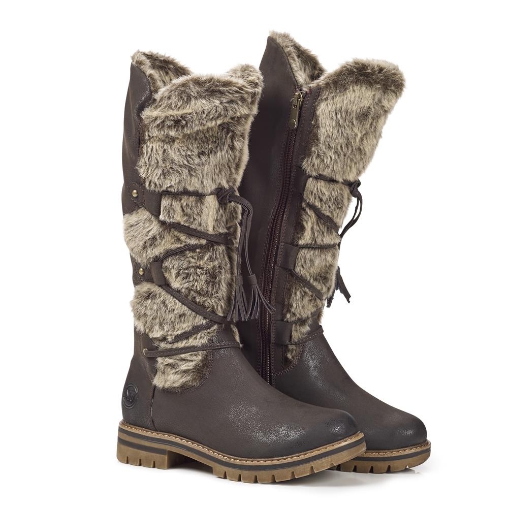 Knee High Boots - WEN28529 / 313 632 - Dark Brown - Image 3