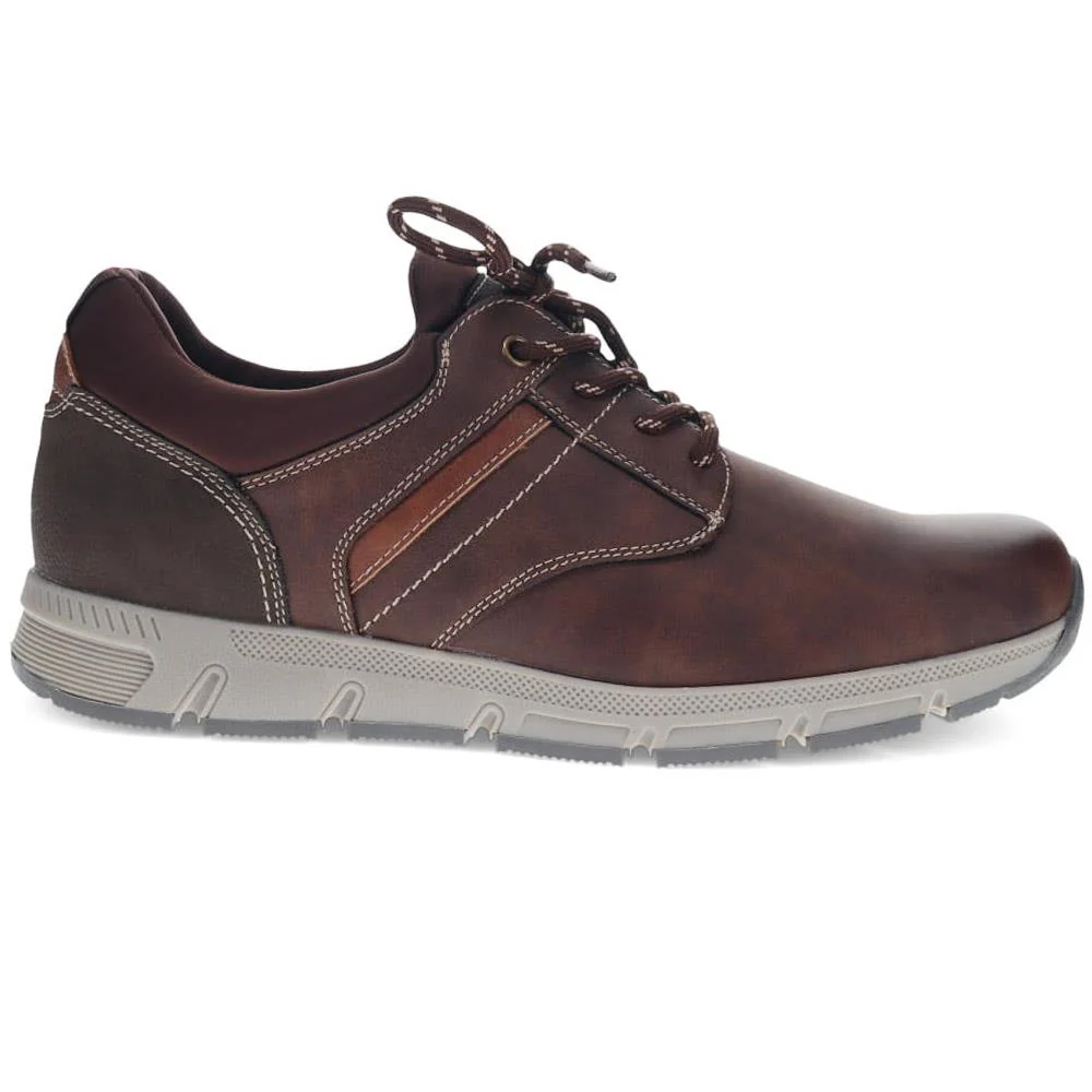 Lace-Detailed Slip-On Shoes - WBINS40027 / 325 787 - Brown - Image 3
