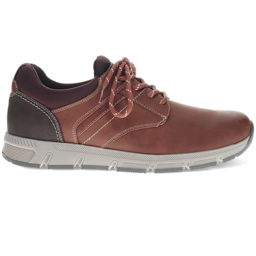 Lace-Detailed Slip-On Shoes - WBINS40027 / 325 787 - Tan - Image 2