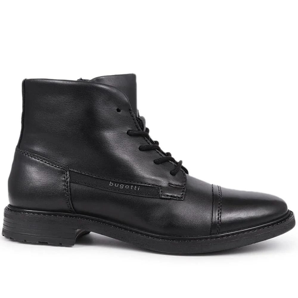 Lace-Up Ankle Boots - BUG40505 / 325 712 - Black - Image 2
