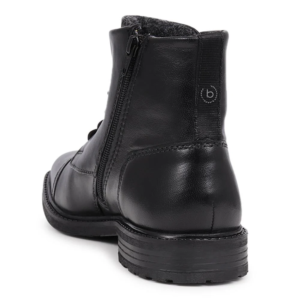 Lace-Up Ankle Boots - BUG40505 / 325 712 - Black - Image 3