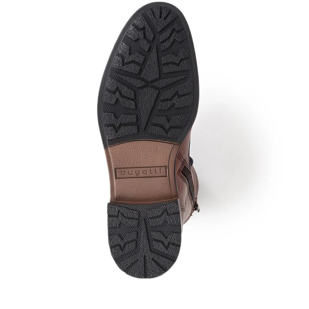 Lace-Up Ankle Boots - BUG40505 / 325 712 - Cognac - Image 4