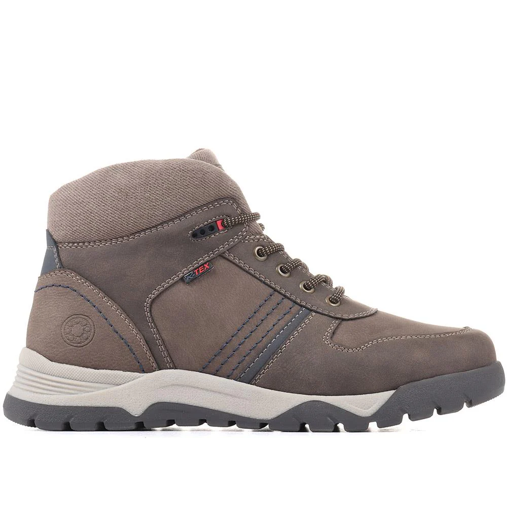 Lace Up Ankle Boots - CENTR36015 / 322 792 - Brown - Image 2