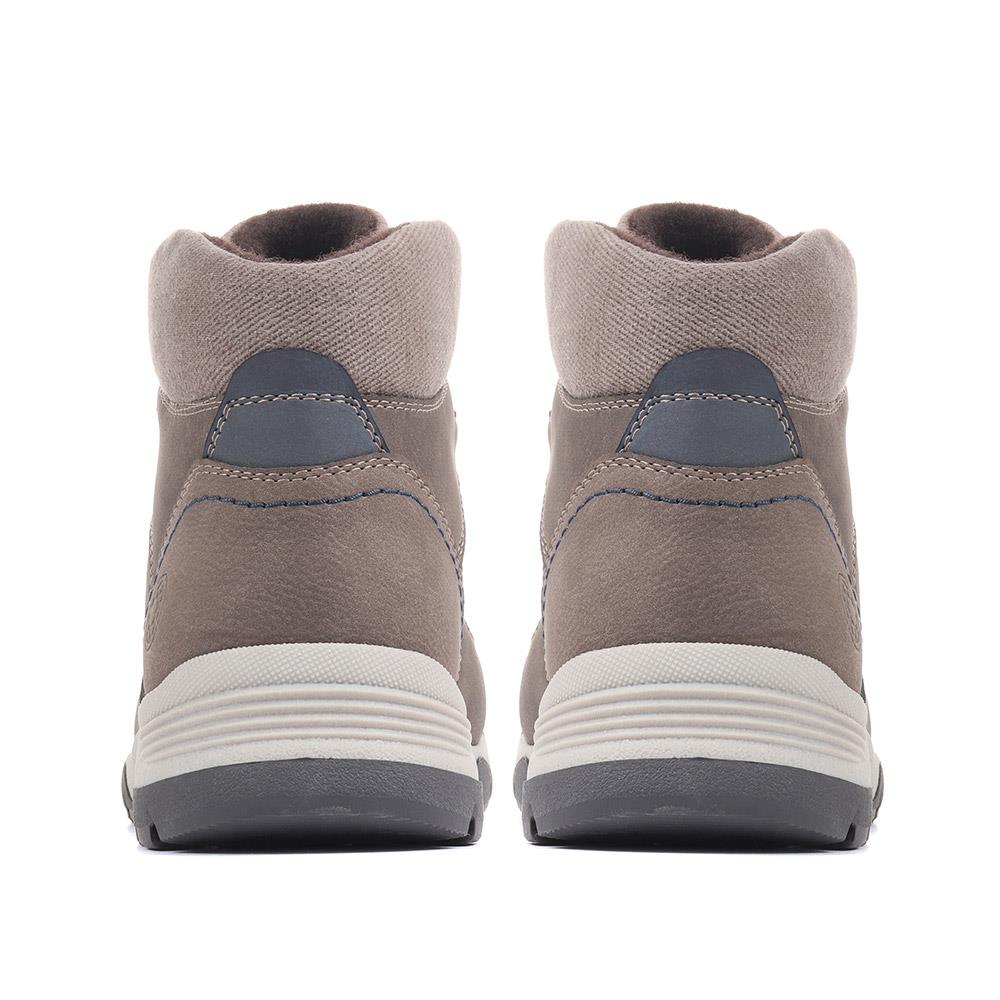 Lace Up Ankle Boots - CENTR36015 / 322 792 - Brown - Image 3