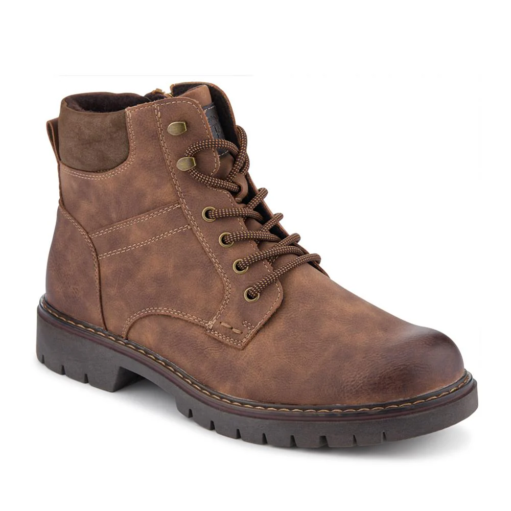 Lace-Up Ankle Boots - GANG42003 / 327 881 - Cognac