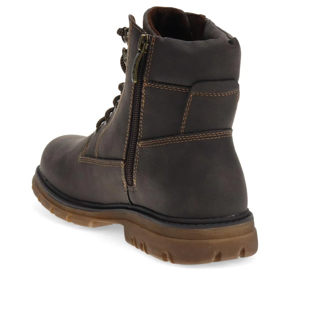 Lace-Up Ankle Boots - RELIF40037 / 326 282 - Dark Brown - Image 3