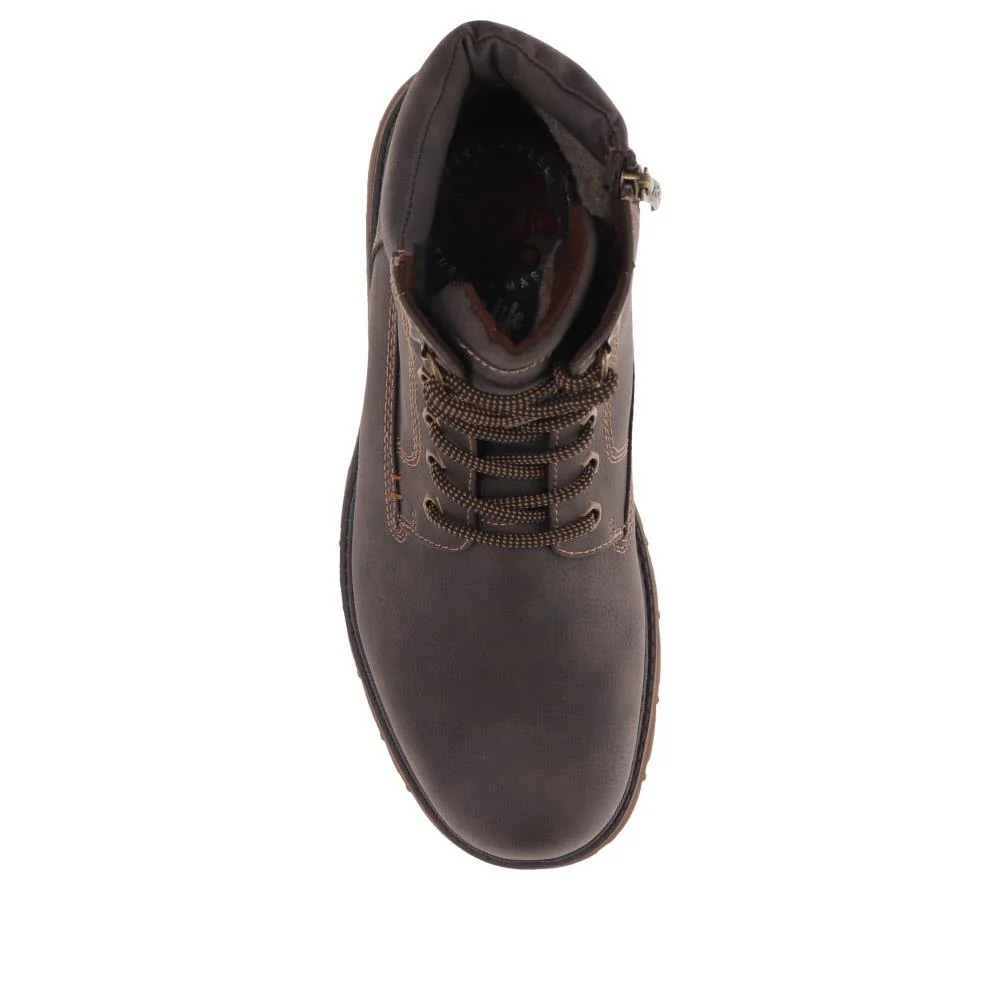 Lace-Up Ankle Boots - RELIF40037 / 326 282 - Dark Brown - Image 4