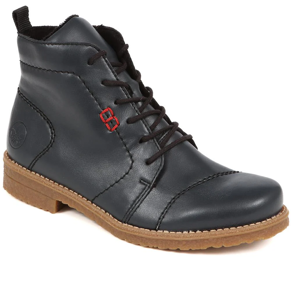 Lace-Up Ankle Boots - RKR38520 / 324 344