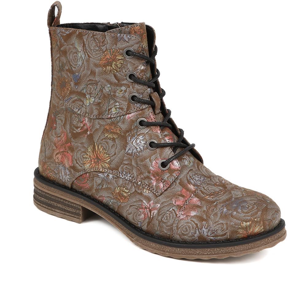 Lace-Up Ankle Boots - SENBO40005 / 326 135