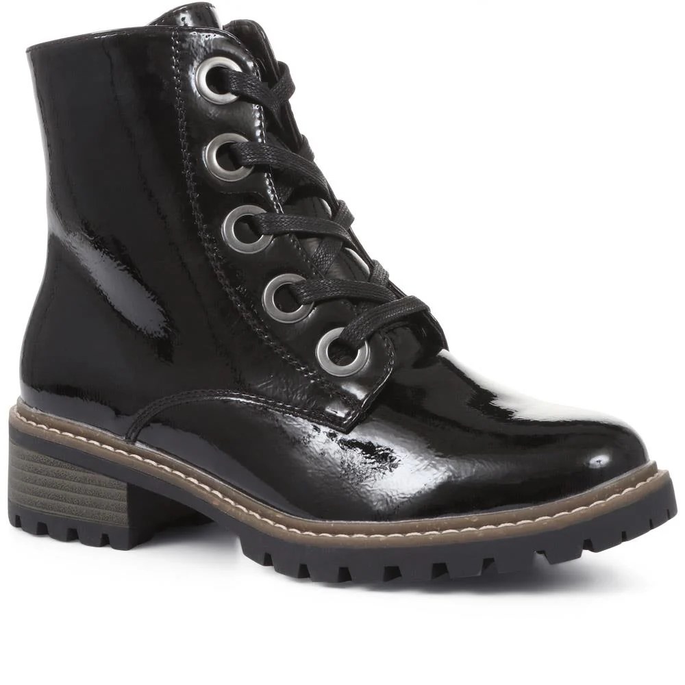 Lace-Up Ankle Boots - WBINS34007 / 320 582