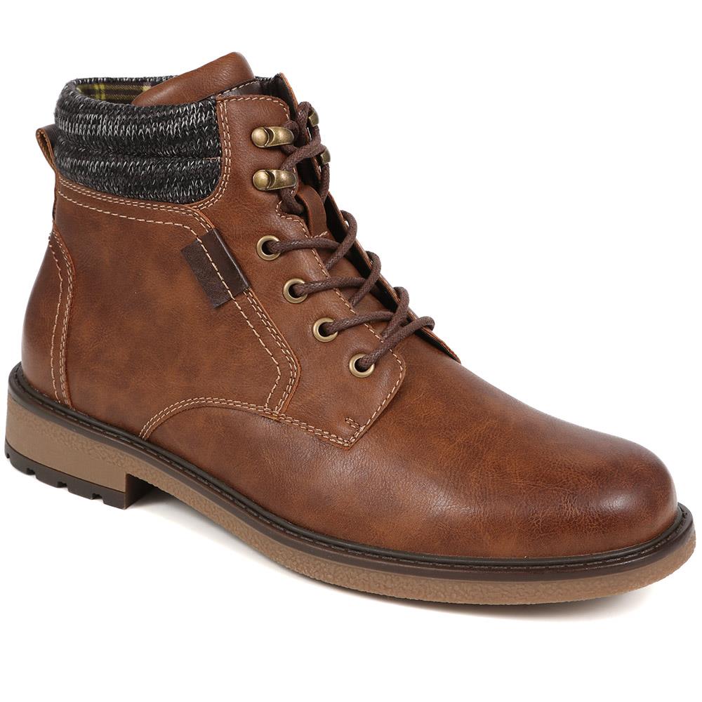 Lace-Up Ankle Boots  - WOIL40056 / 326 414
