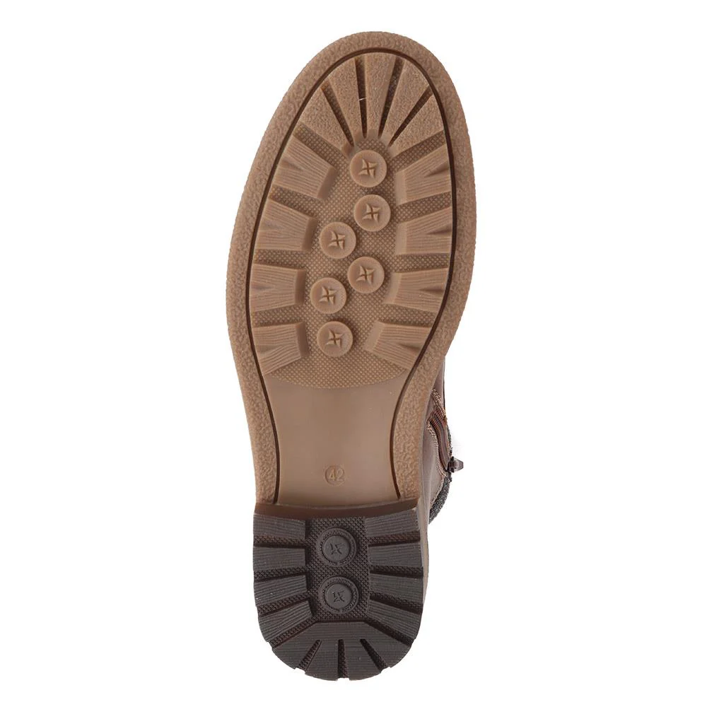 Lace-Up Ankle Boots - WOIL40056 / 326 414 - Brown - Image 5