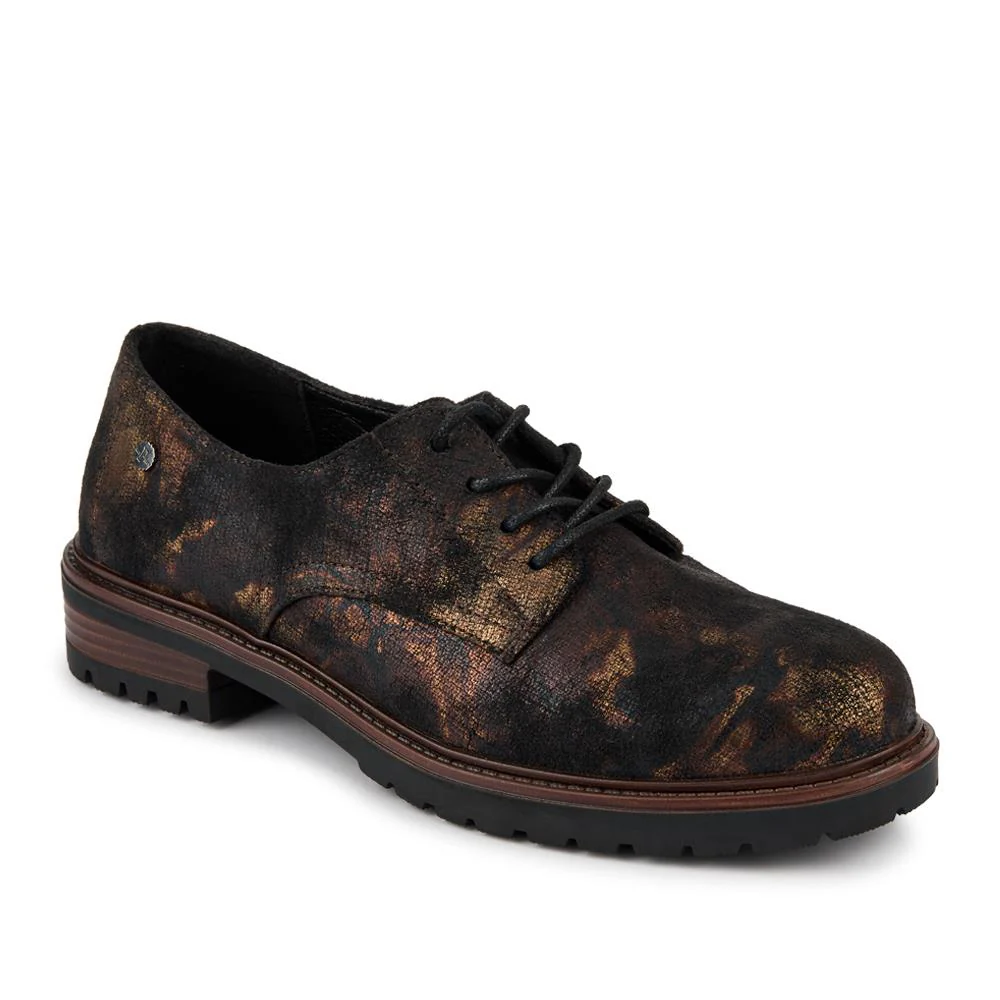 Lace-Up Block Heel Shoes - WOIL42011 / 327 898 - Image 2