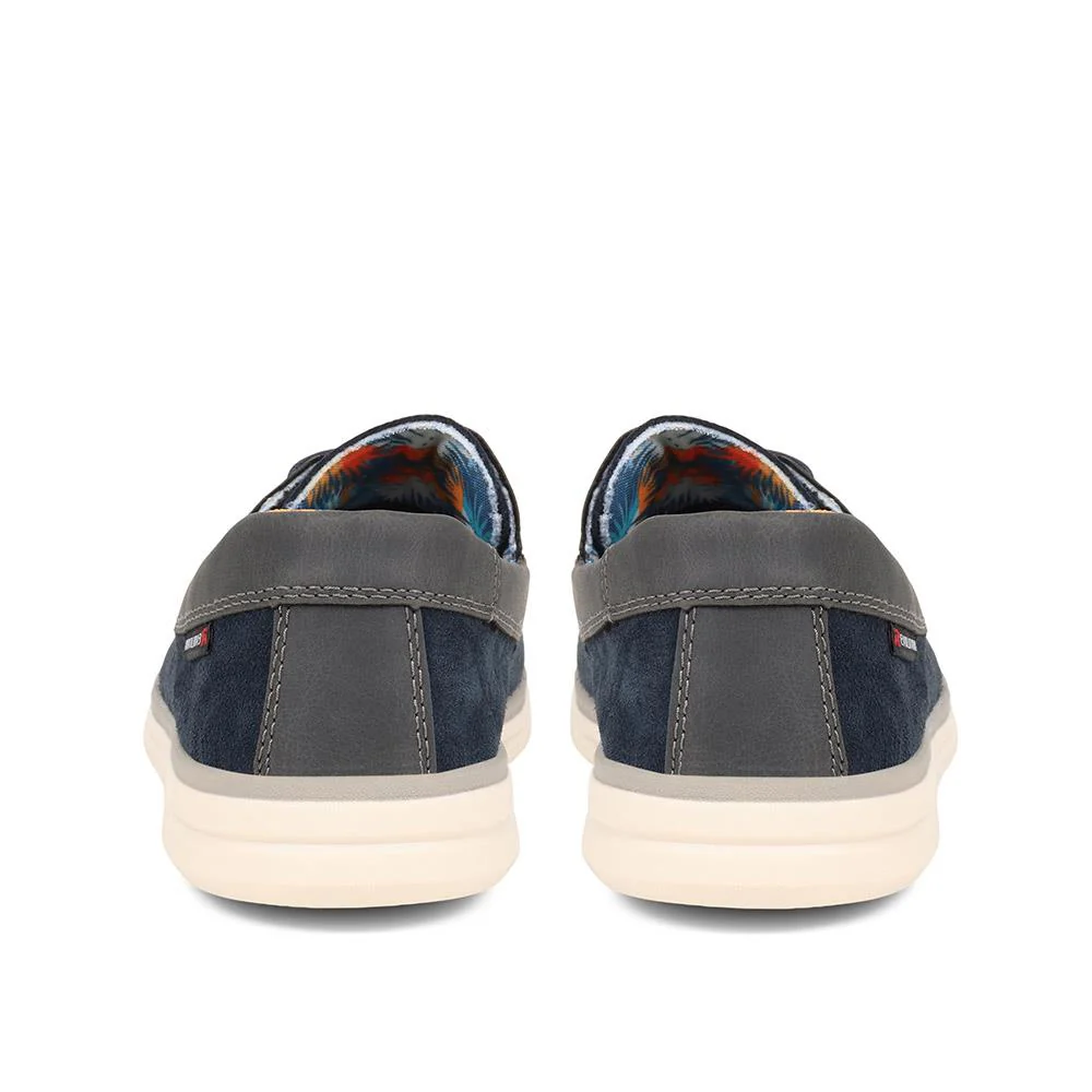 Lace-up Boat Shoes - RKR37519 / 323 372 - Navy - Image 3