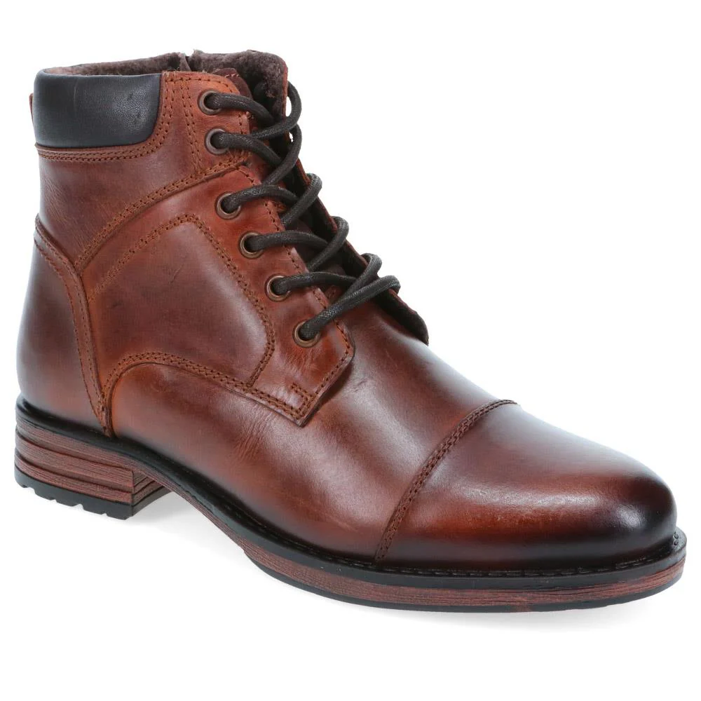 Lace-Up Boots - JFOOT40023 / 325 864 - Brown