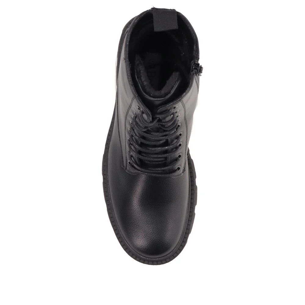 Lace-Up Chunky Boots - BELWBINS40199 / 326 311 - Black - Image 5