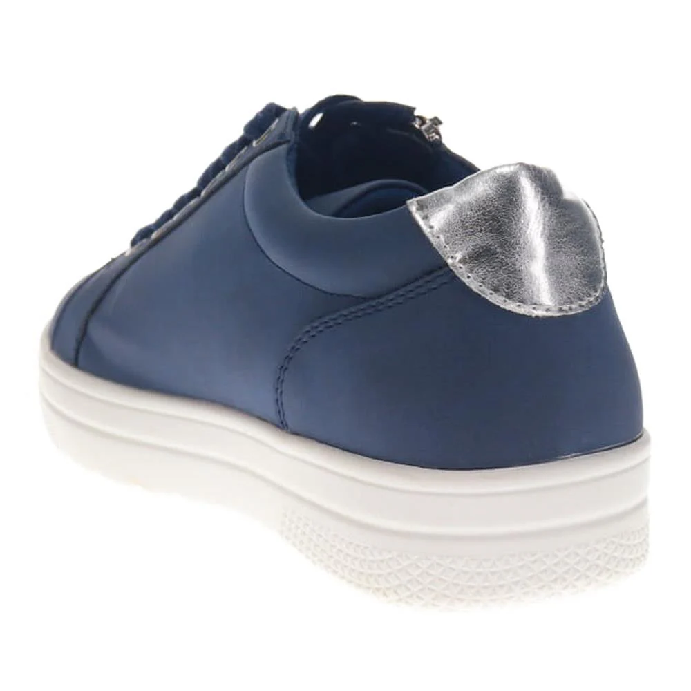 Extra Wide Chunky Trainers - ITALIA / 326 313 - Navy - Image 3