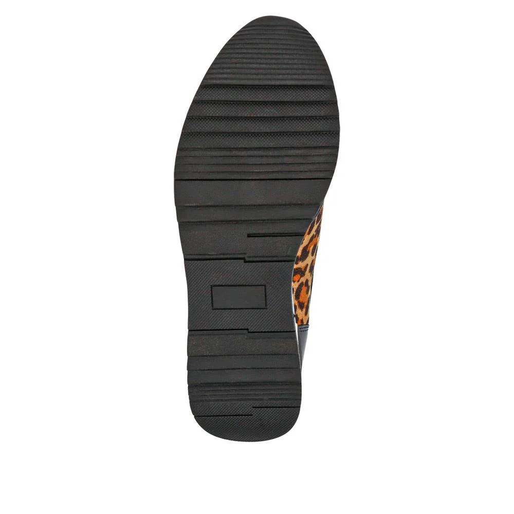 Zip-Up Laced Trainers - WBINS39070 / 325 159 - Leopard - Image 5