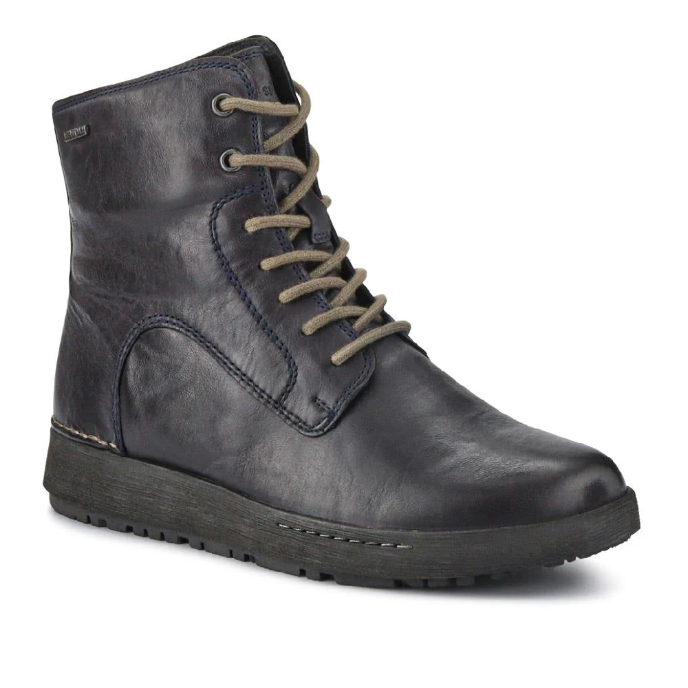Lace-Up Leather Ankle Boots - JOSEF40513 / 326 497